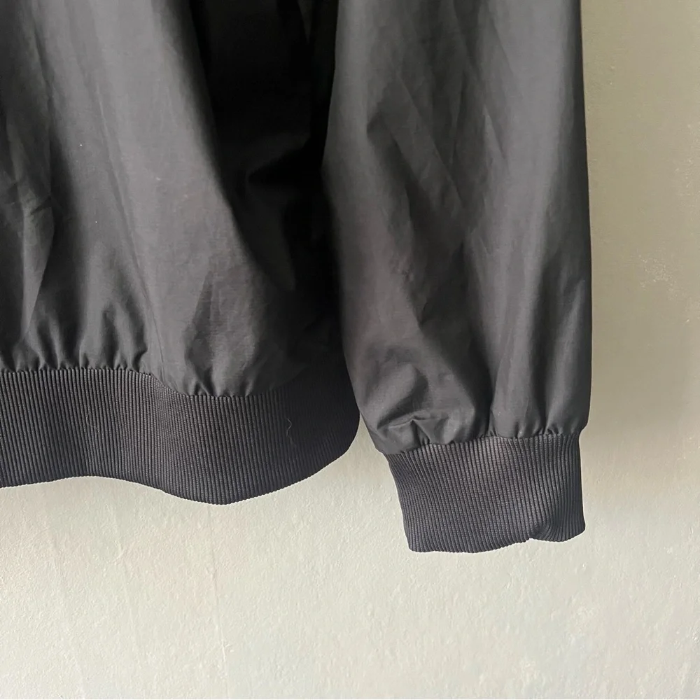 Puma Men’s Black and White Track Jacket Size Large